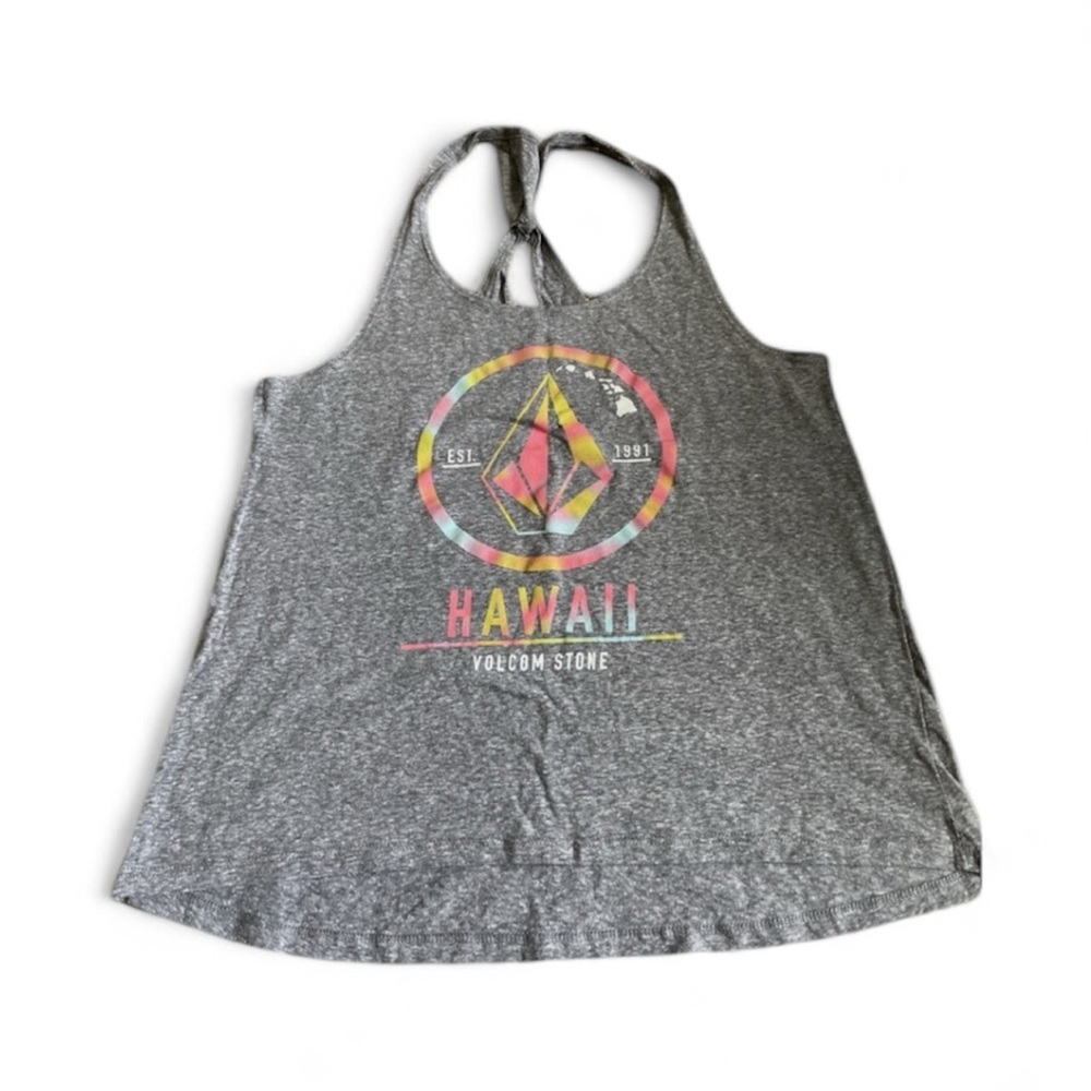 Volcom grey graphic tank - Picture 2 of 4